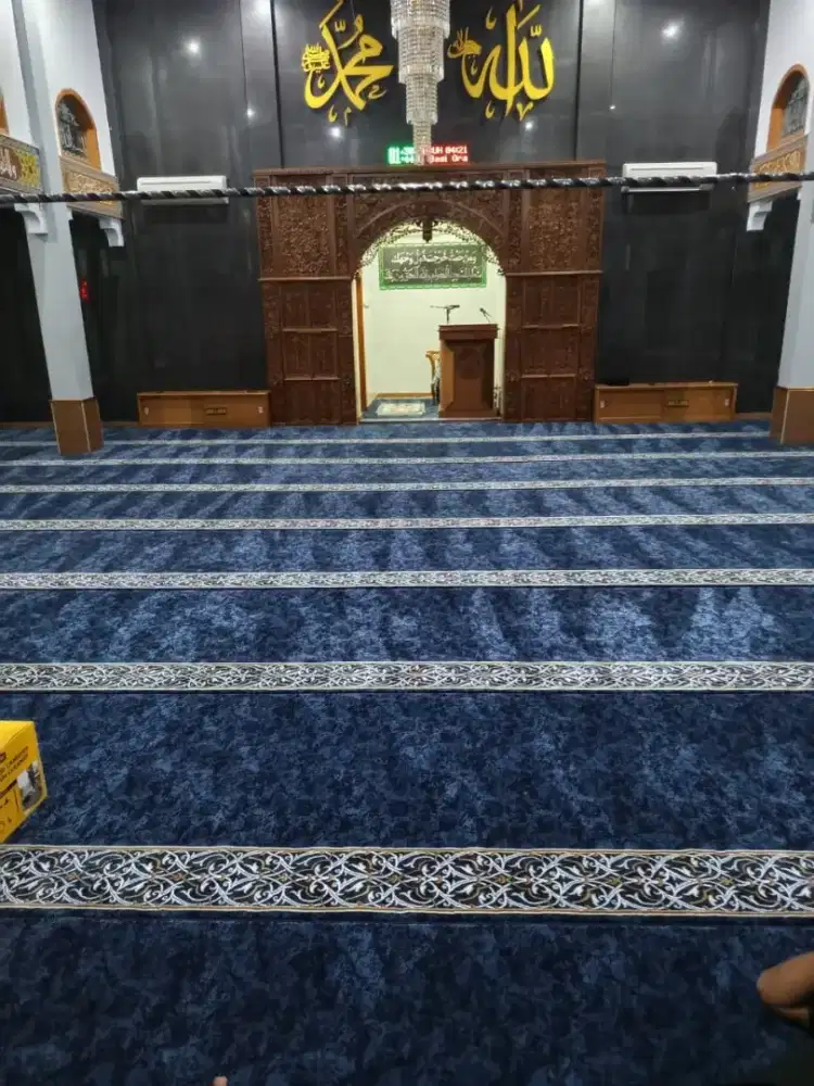 JUAL KARPET MASJID LOKAL MOTIF ABSTRAK