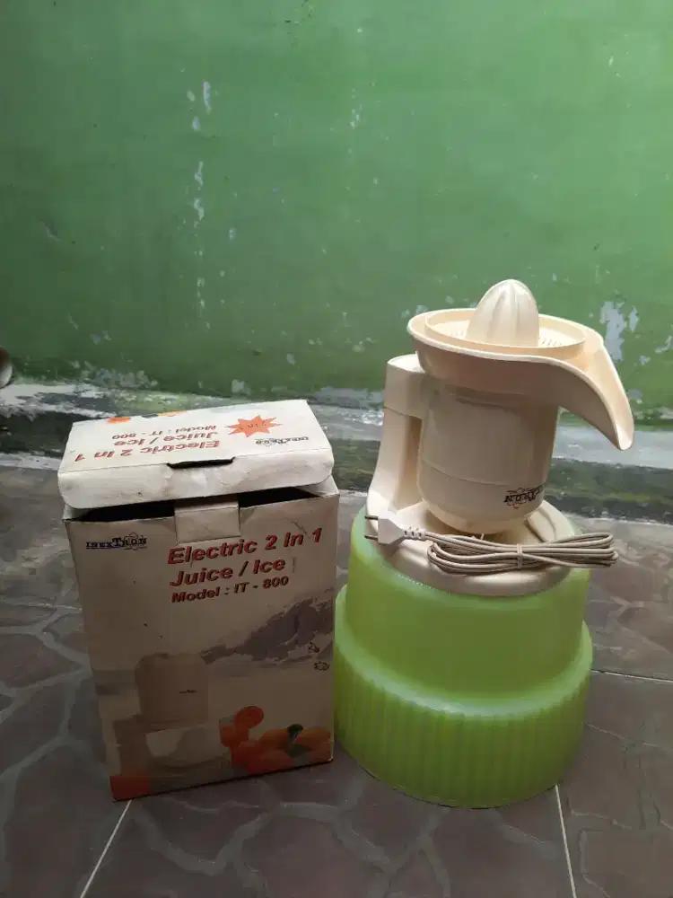 Dijual Inextron Electric 2 in 1 Juice & Ice Shaver Model IT-800