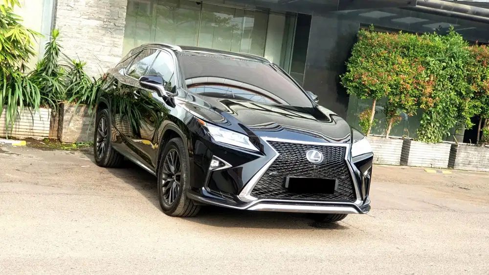 Km 63rb lexus rx200 f sport 2017 hitam