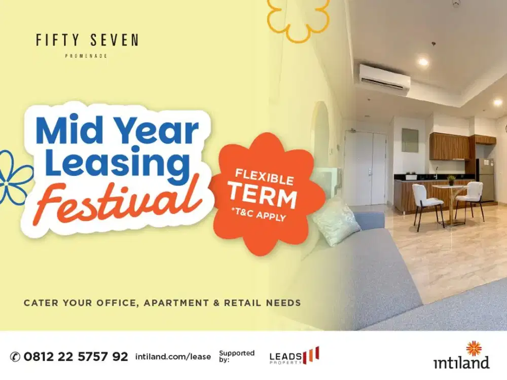 57 Promenade Thamrin 1BR for Rent | Brand New | Fully Furnished | Rp22 Juta/Month