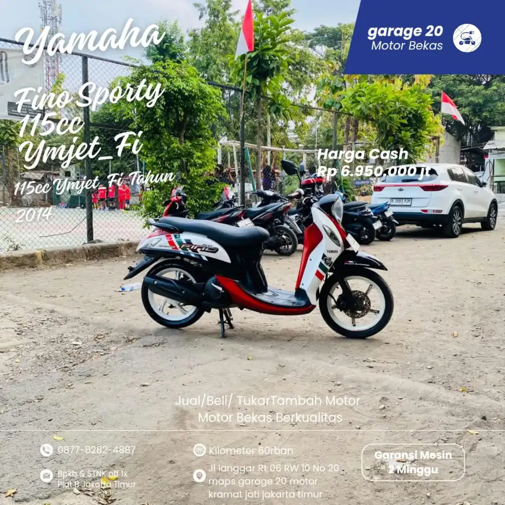 Yamaha Fino Sporty 110cc Ymjet_Fi Tahun 2014