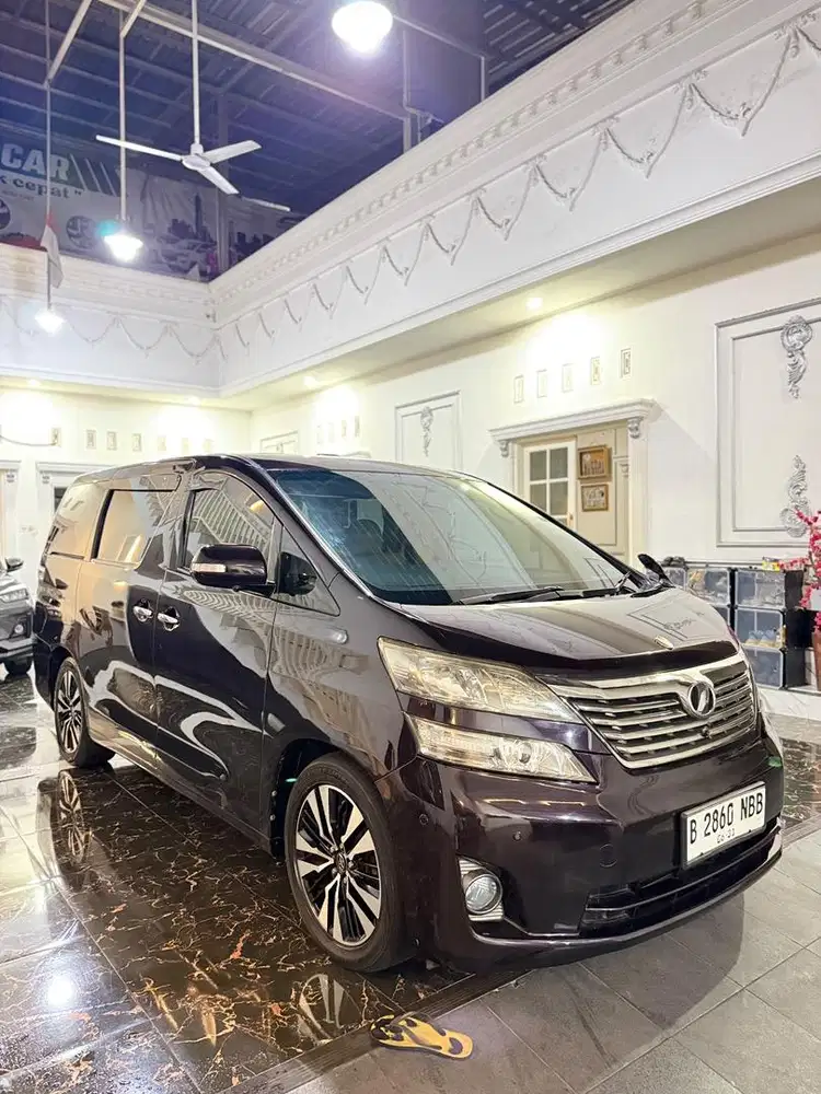 Vellfire 2.4 Premium Sound 2008 Pemakian 2009 Istimewa jual cepat bu