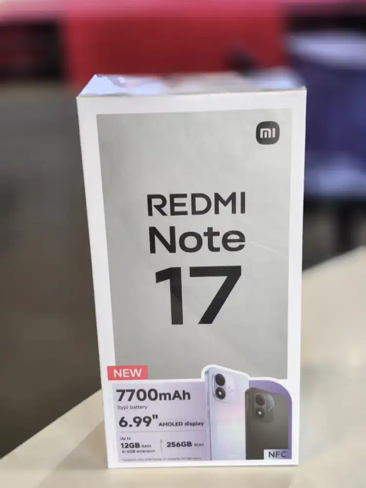 Redmi note 17 ram 6