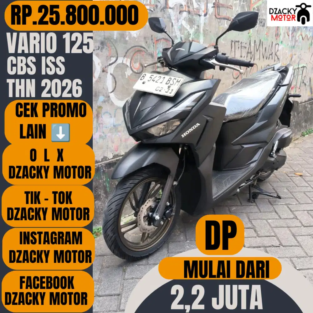 VARIO 125 CBS ISS 2025 SECOND LIKE' NEW