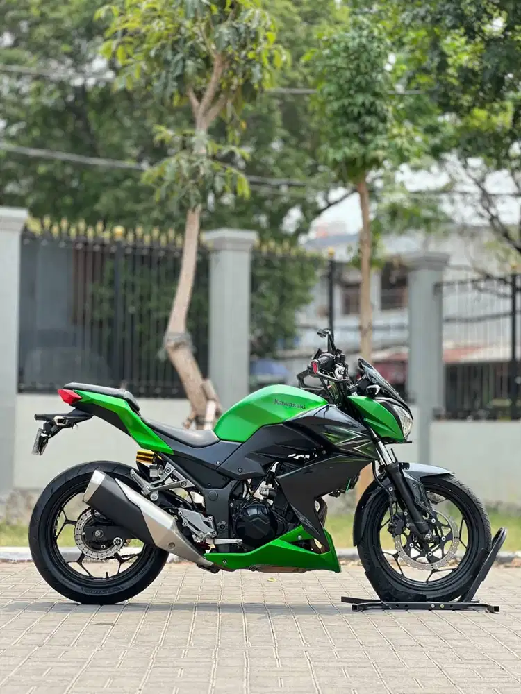 KAWASAKI Z250 FI 2016 HIJAU PAJAK PANJANG SIAP RIDING