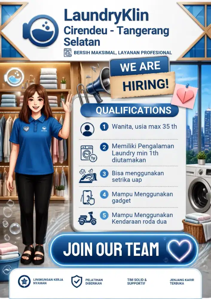 Loker Infalan LK Cirendeu - Tangerang Selatan