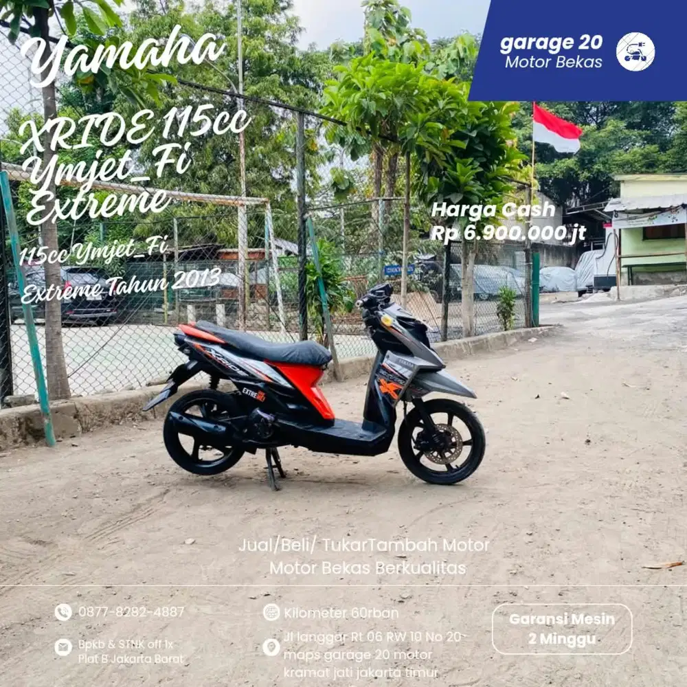 Yamaha X-Ride 115cc Ymjet_Fi Tahun 2014