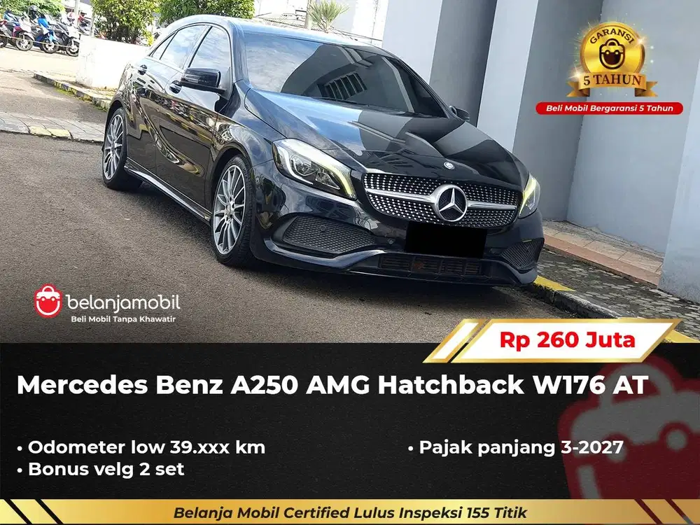 [ GARANSI 5THN ] Mercedes Benz Mercy A250 A 250 AMG AT 2014/2015/2016
