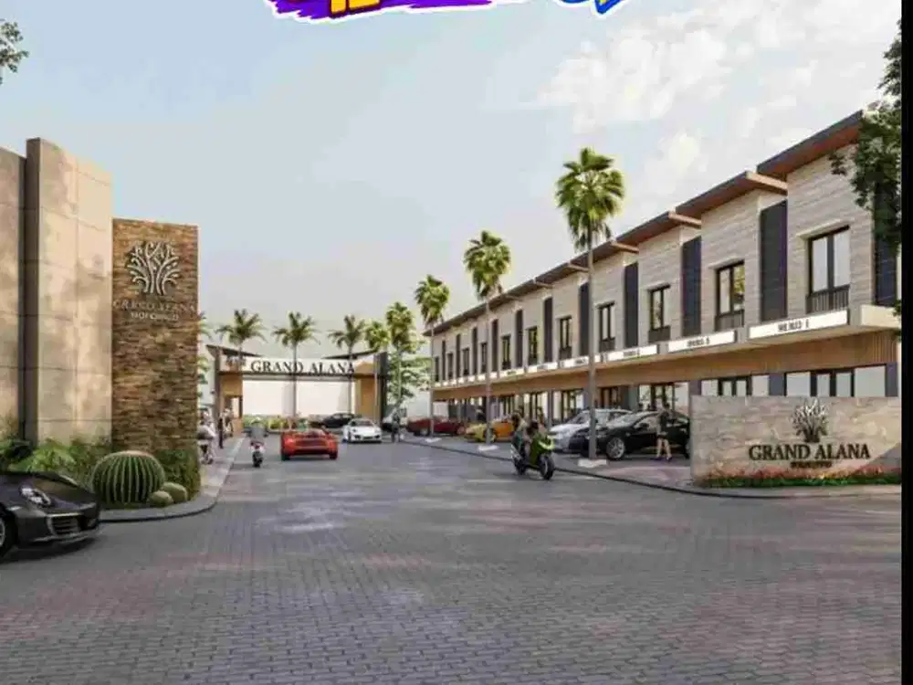 NUP Grand ALANA Wonorejo Surabaya angsuran hanya 1jt-an DP 0, Free All Biaya, Gratis 12Eletronik