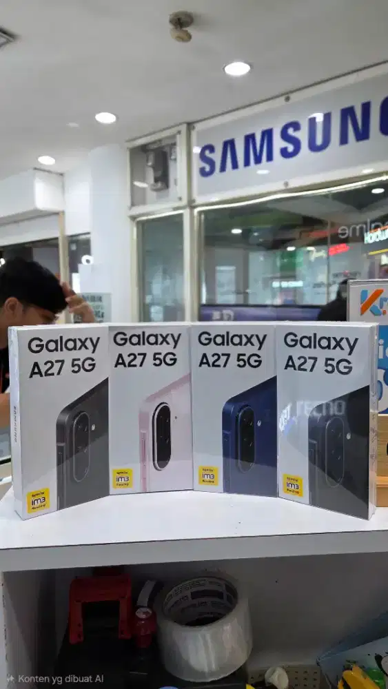 SAMSUNG A27 5G 6+6/256 BARU GARANSI RESMI.bisa cicilan tanpa bi ceking