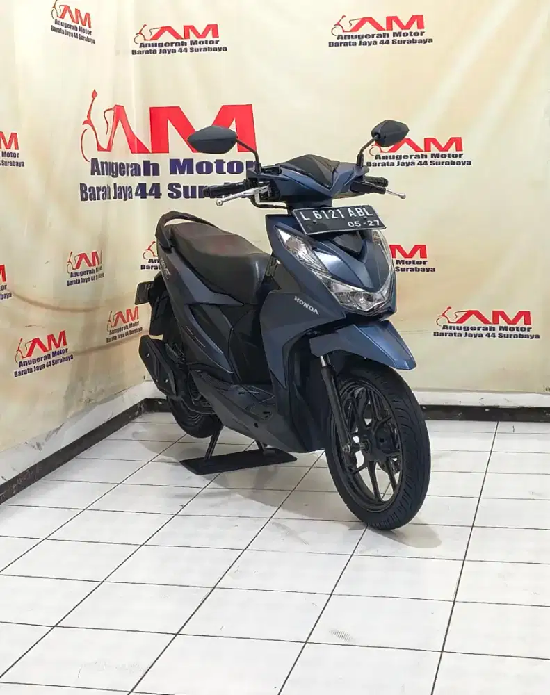 Tersedia Honda Beat Deluxe Tahun 2022 Biru Doff