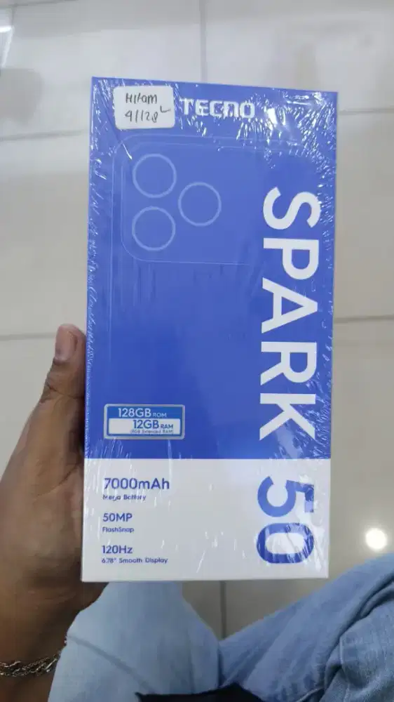 Tecno Spark 50 8+16/128gb 7000mAh Resmi segel