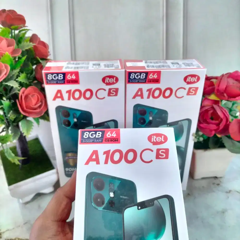 Itel A100cs 3+5/64gb Resmi segel