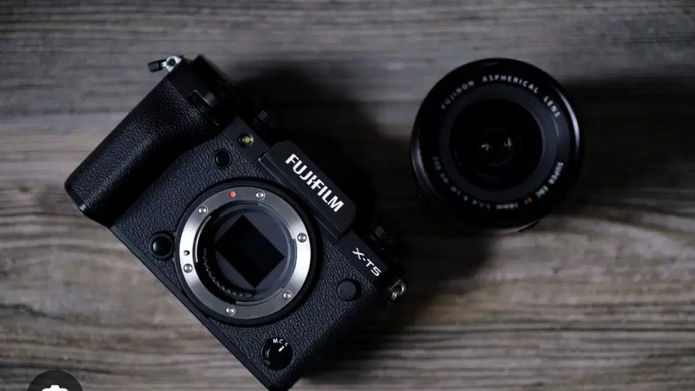 Full set camera dan lensa fuji film