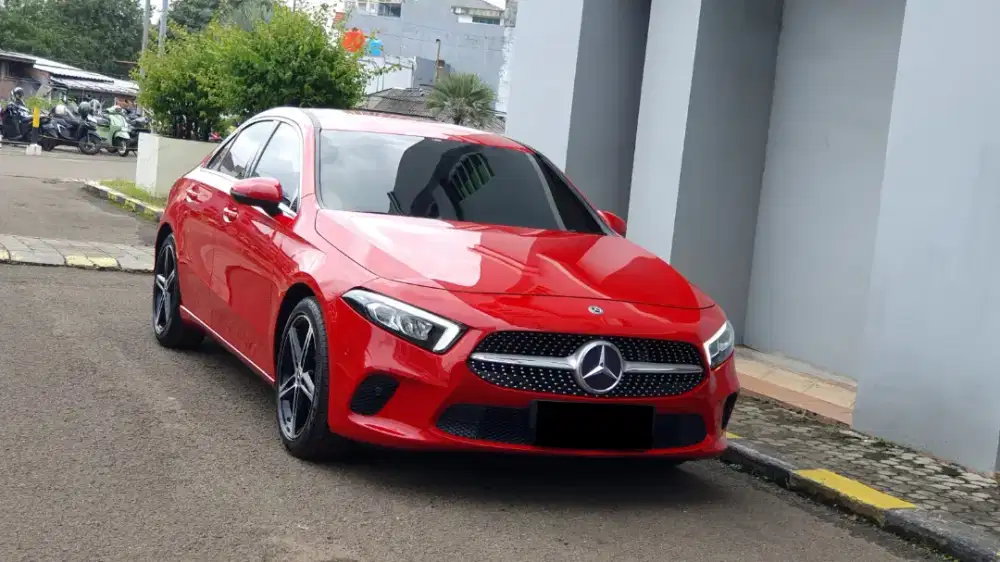 Km22rb mercedes benz mercy a200 sedan progressive line 2019 merah