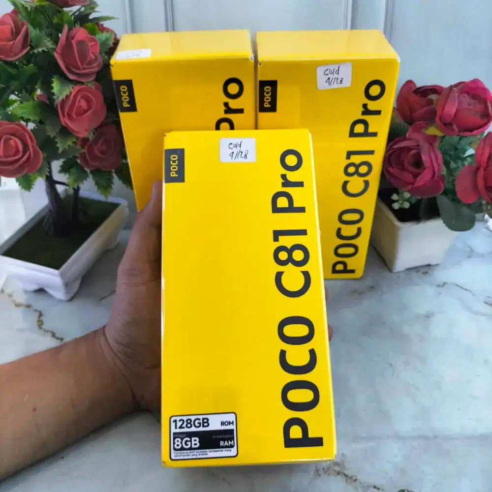 Poco C81 pro 4+4/128GB Resmi segel