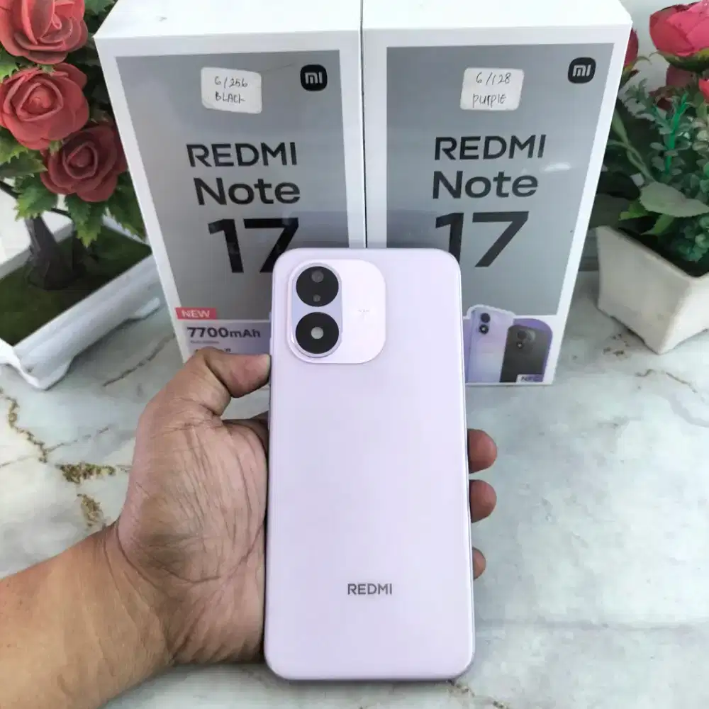 Xiaomi Redmi Note 17 6+6/256 GB Resmi Segel