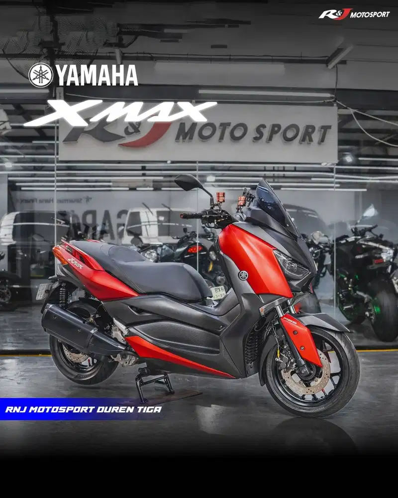 Yamaha X Max 250cc Nik 2021 Km 19.000 an warna Merah