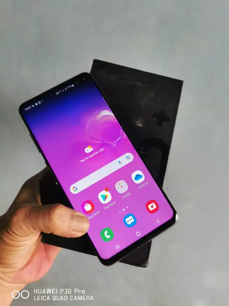 samsung s10 plus 512 fullset