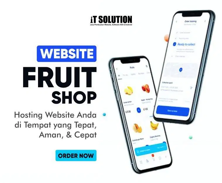 Paket Website Fruit Shop Profesional untuk Bisnis Buah Modern