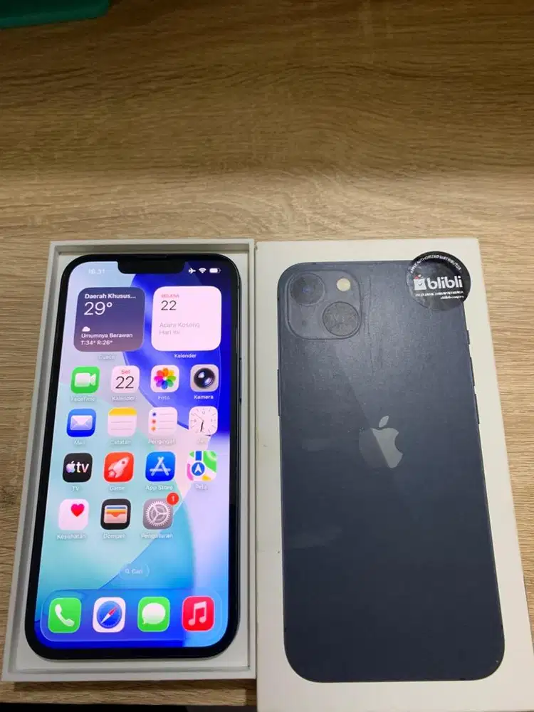IPHONE 13 128GB IBOX GARANSI ON