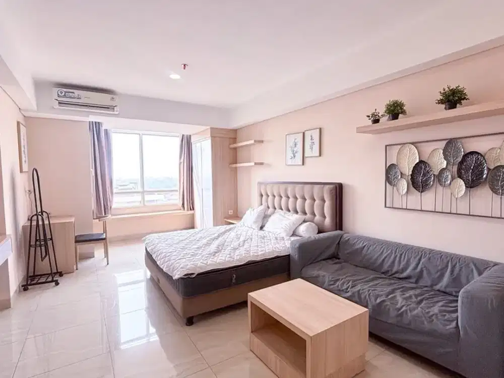 sewa apartemen tangerang studio skandinavia sebelah tangcity mall kota tangerang