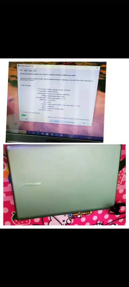 laptop samsung. kondisi mulus siap pake