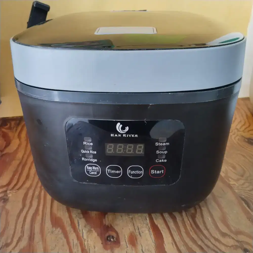 Merk HAN RIVER..Rice cooker 2,2L megic com 6 mode masak,smart touch