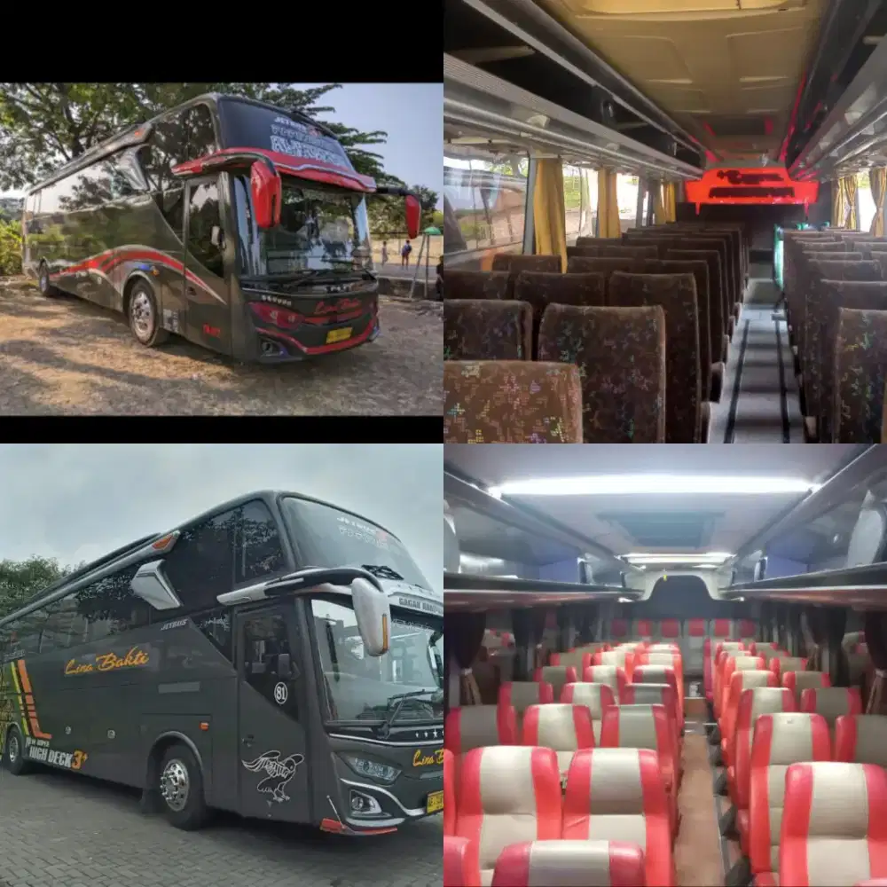 Menyewakan bus pariwisata,elf & hiace