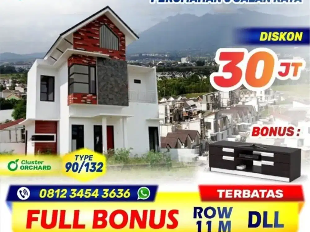 Perumahan 2 lantai Murah Di Malang