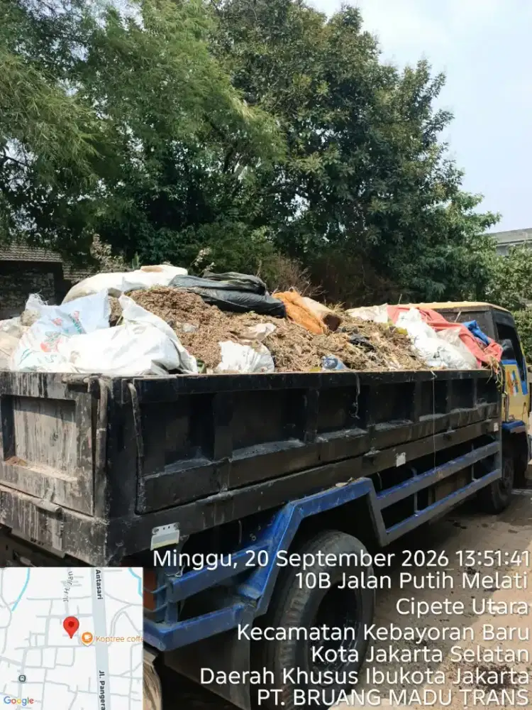 Jasa buang puing sampah