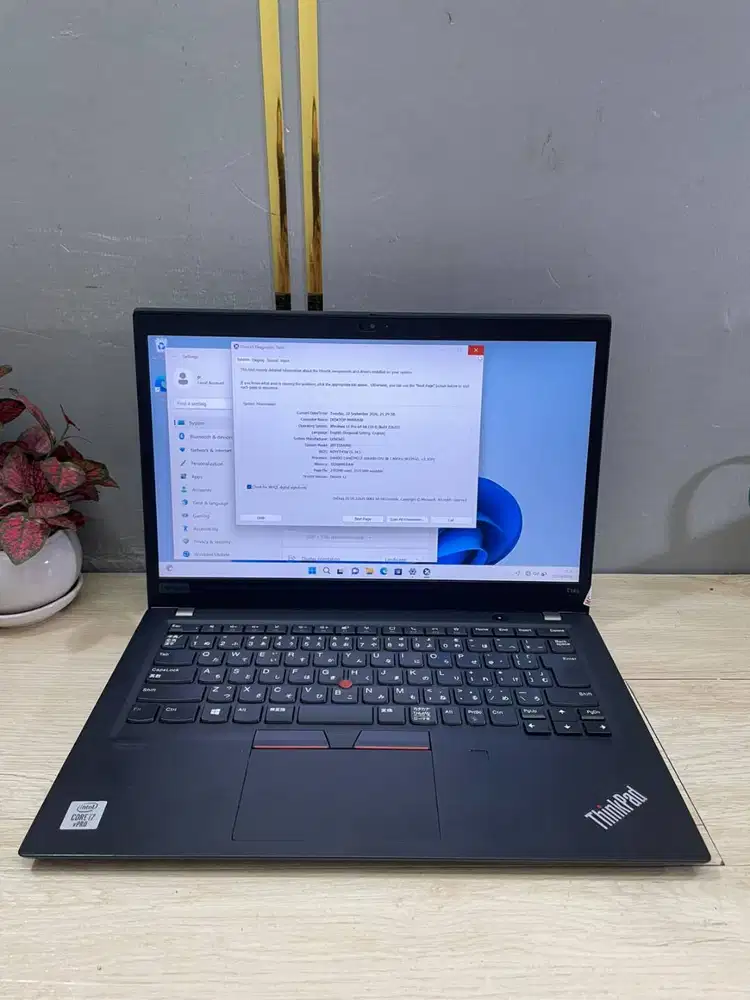 Laptop Lenovo Thinkpad T14s Core i7-10610U Ram 32GB 14inch N-ETM