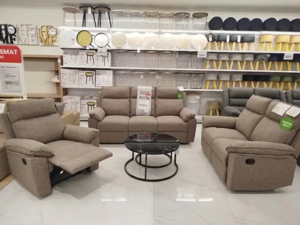 PROMO SOFA SET RECLINER TERMURAH
