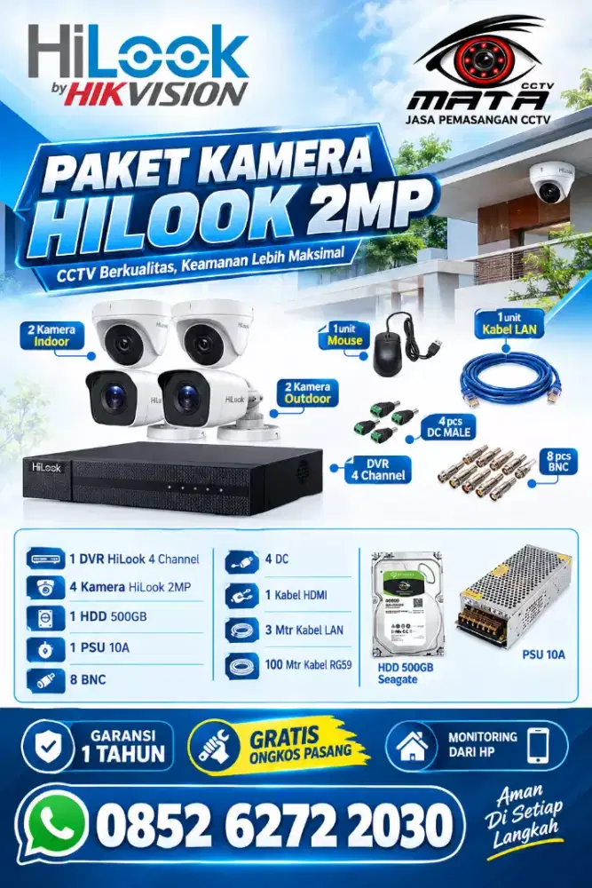 Promo cctv hilook 2mp