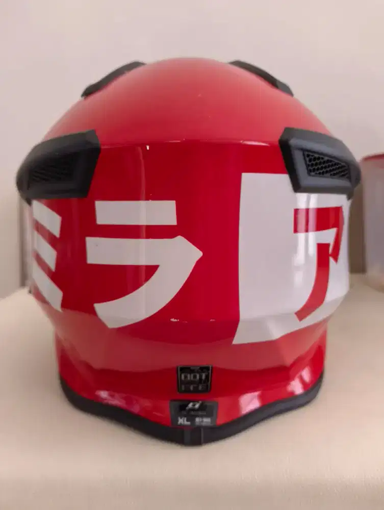 Helmet JPX MX  Red Hassan Alaydrus