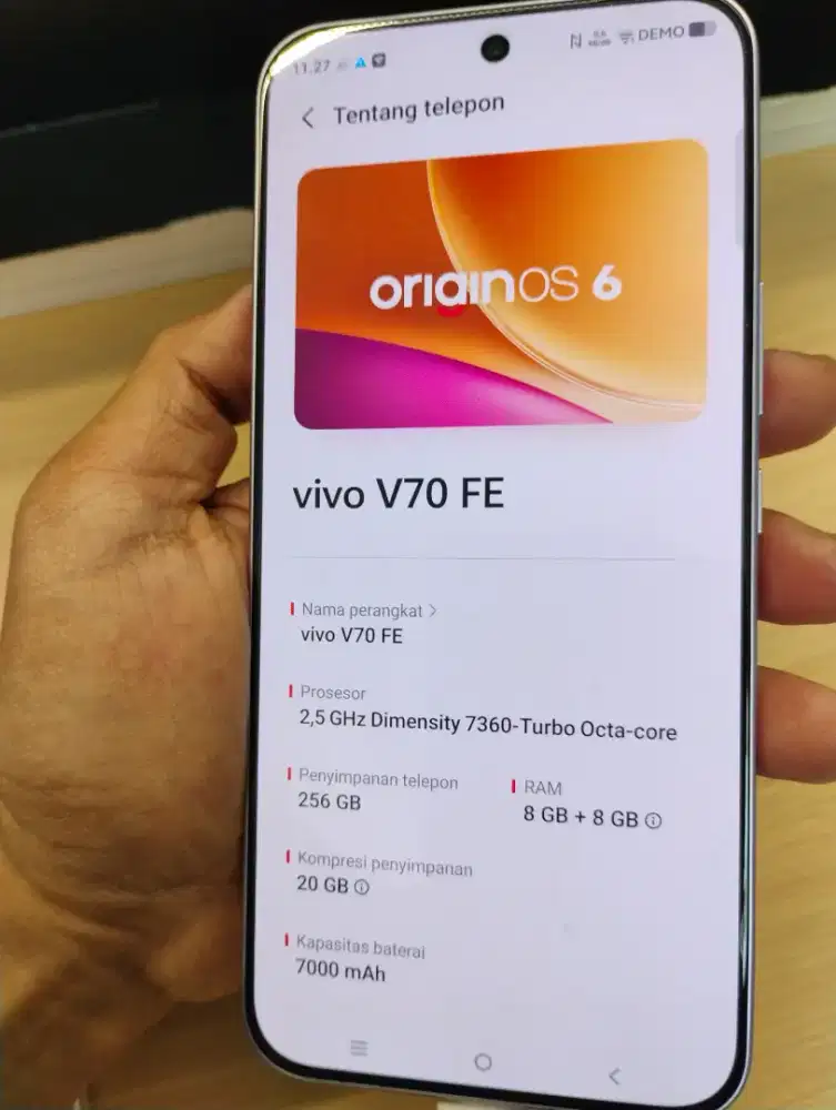 Vivo V70 FE 5G.