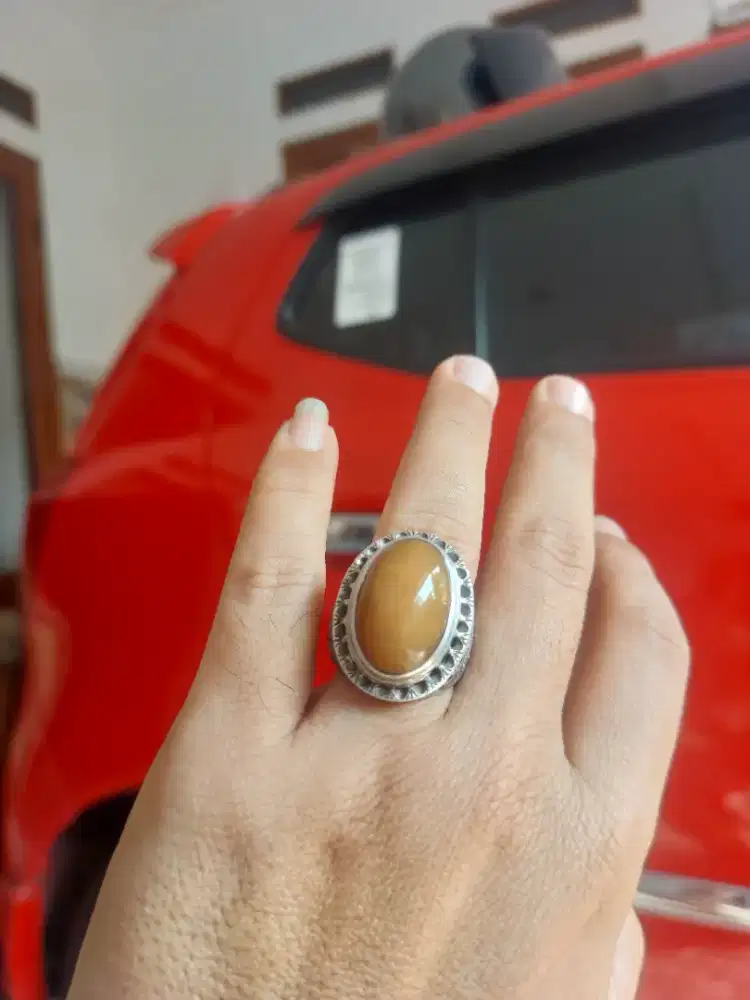 Ring Perak Kalimaya Jarong Mulus Cakep