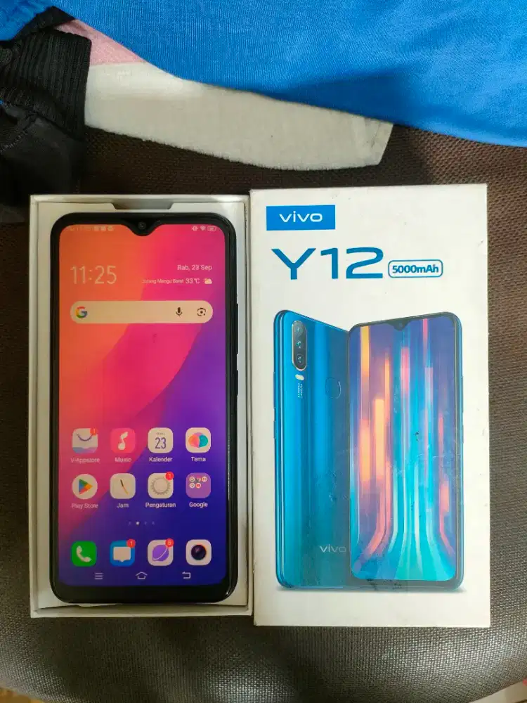 Vivo Y12 ram 3/32gb
