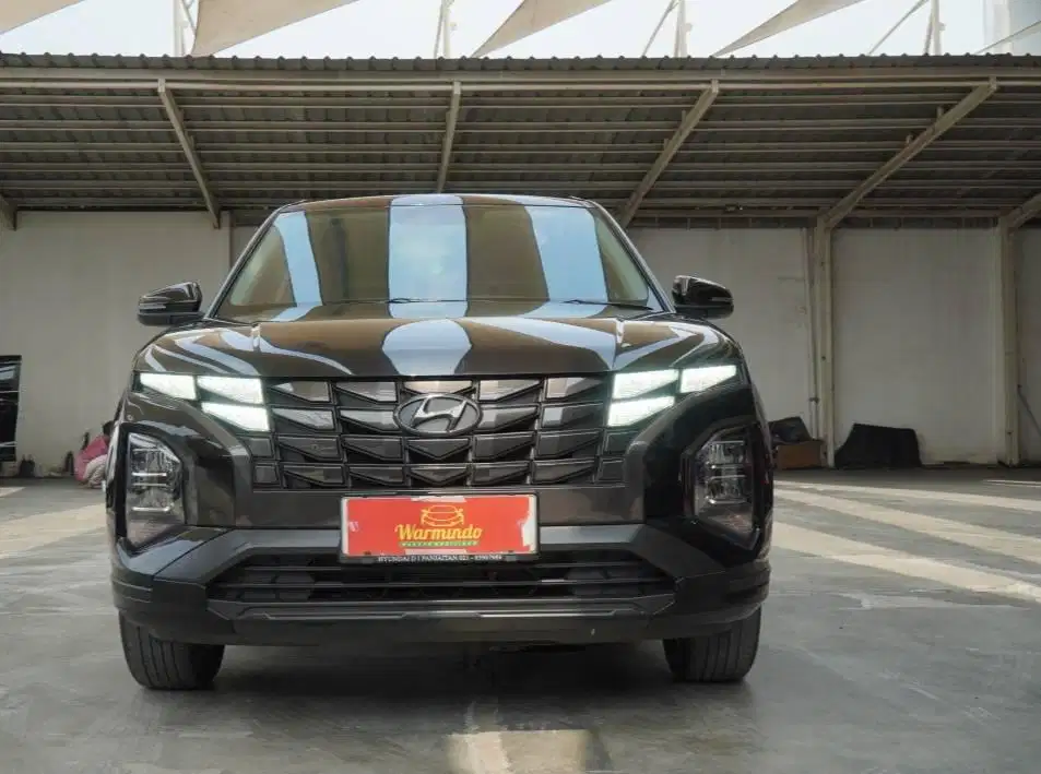 Hyundai Creta Trend Matic Tahun 2023 hitam AT DP minim 35 juta