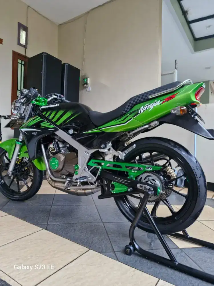 JUAL KAWASAKI NINJA SS HIJAU ZEBRA TH 2016