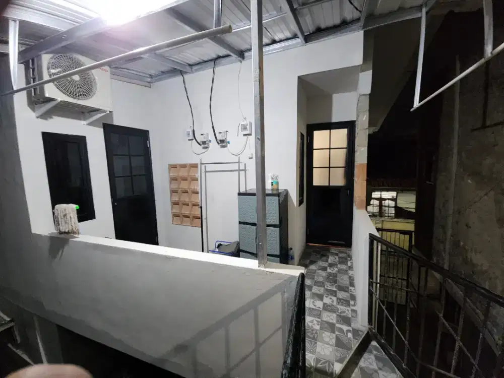 Kontrakan murah sdh ada AC & perabot,cipadu perbatasan ciledug -jaksel