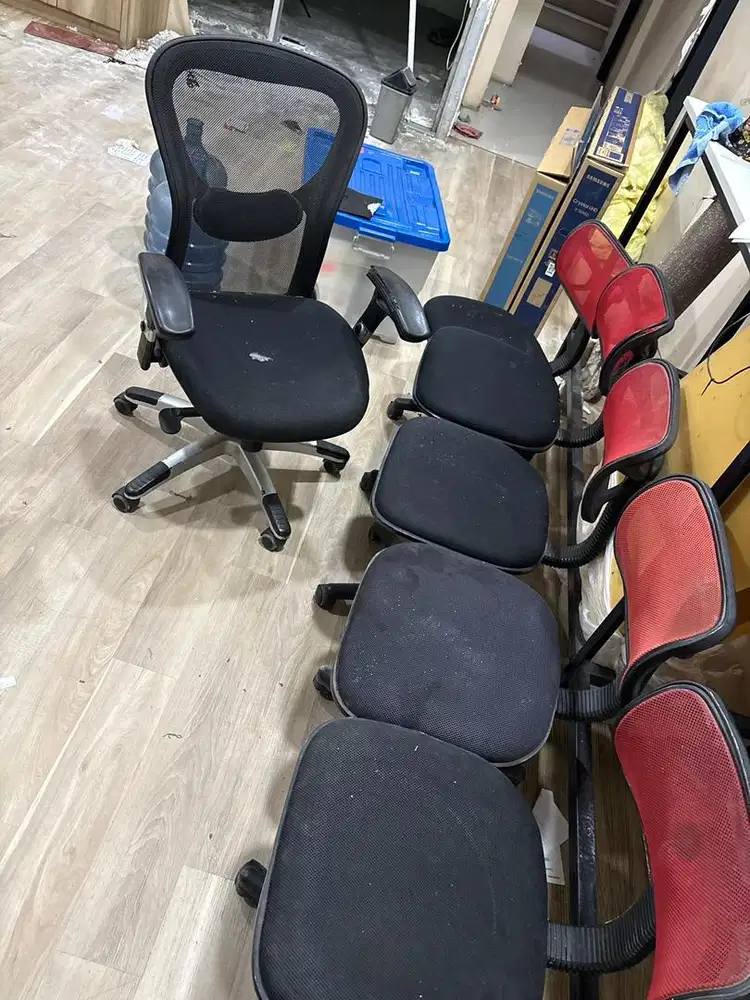 Kursi kantor 6 pcs