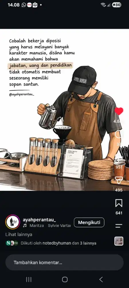 Barista coffee & kitchen