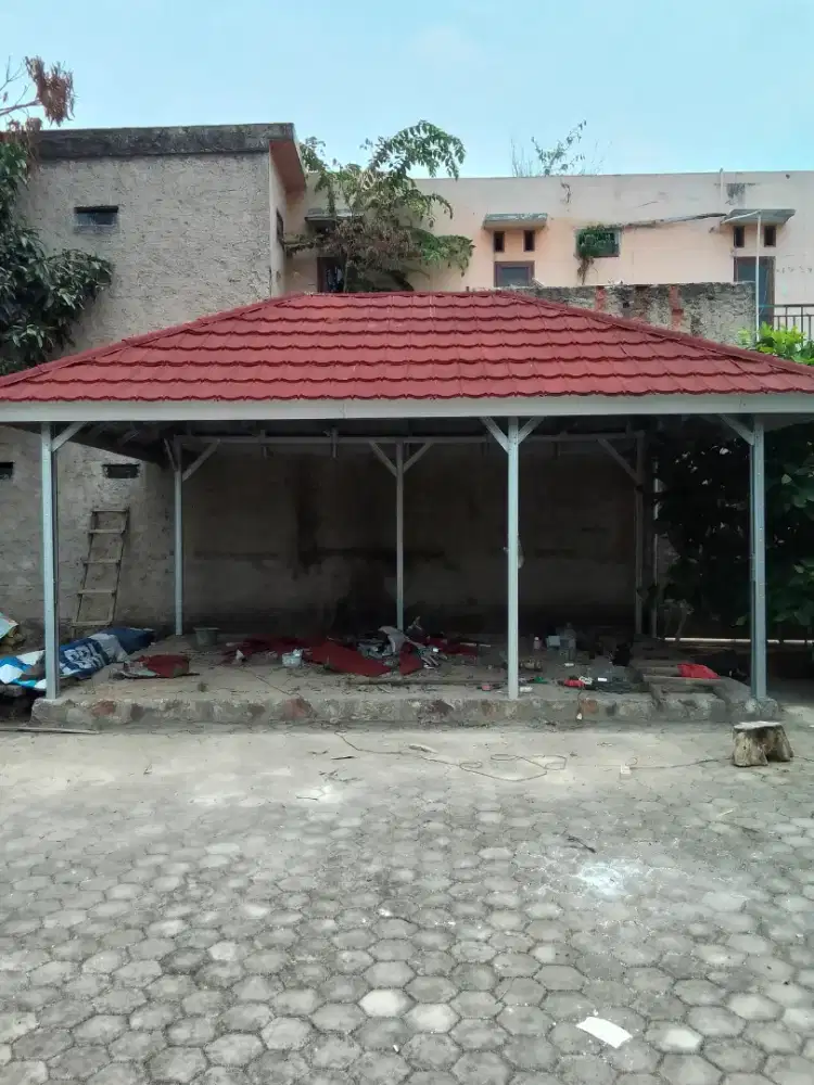 rangka atap baja ringan& plavone pvc