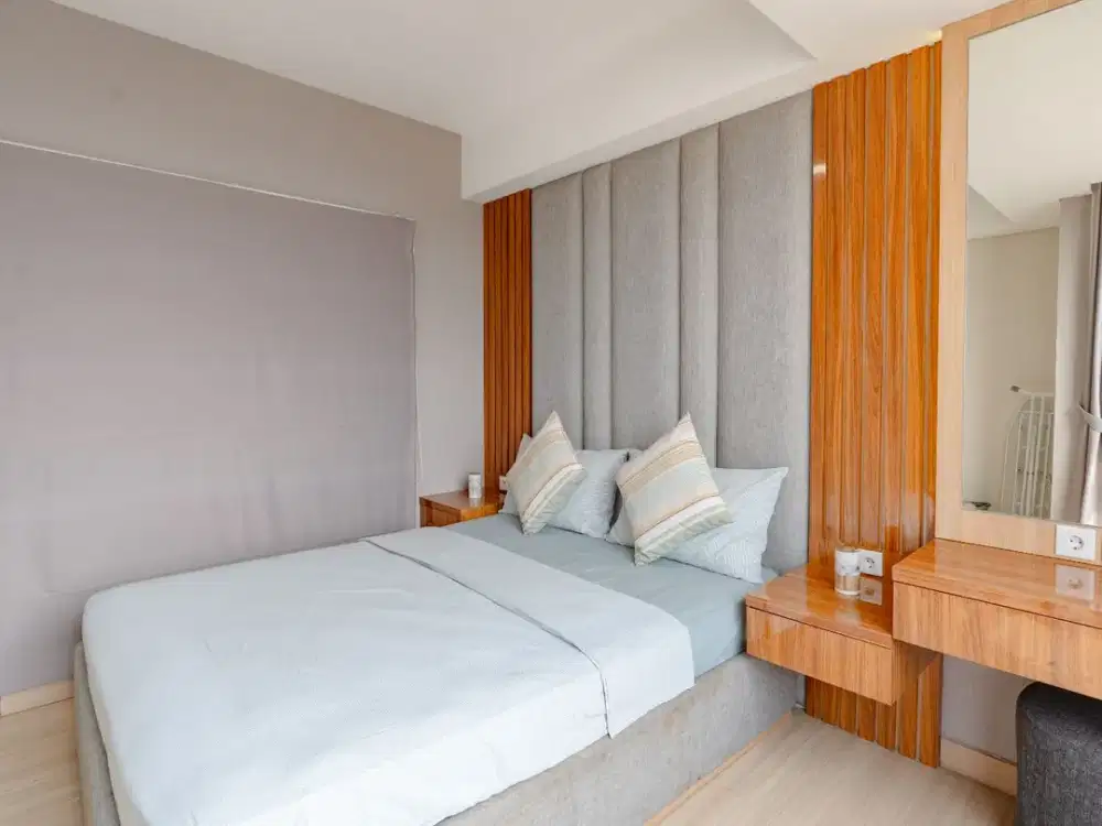 Disewakan Apartemen Skandinavia 1BR Fully Furnished 15min Bandara Soekarno Hatta Tangerang