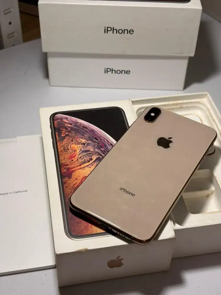 iPhone XS Max 256GB Gold – Inter Dual SIM – Full Original