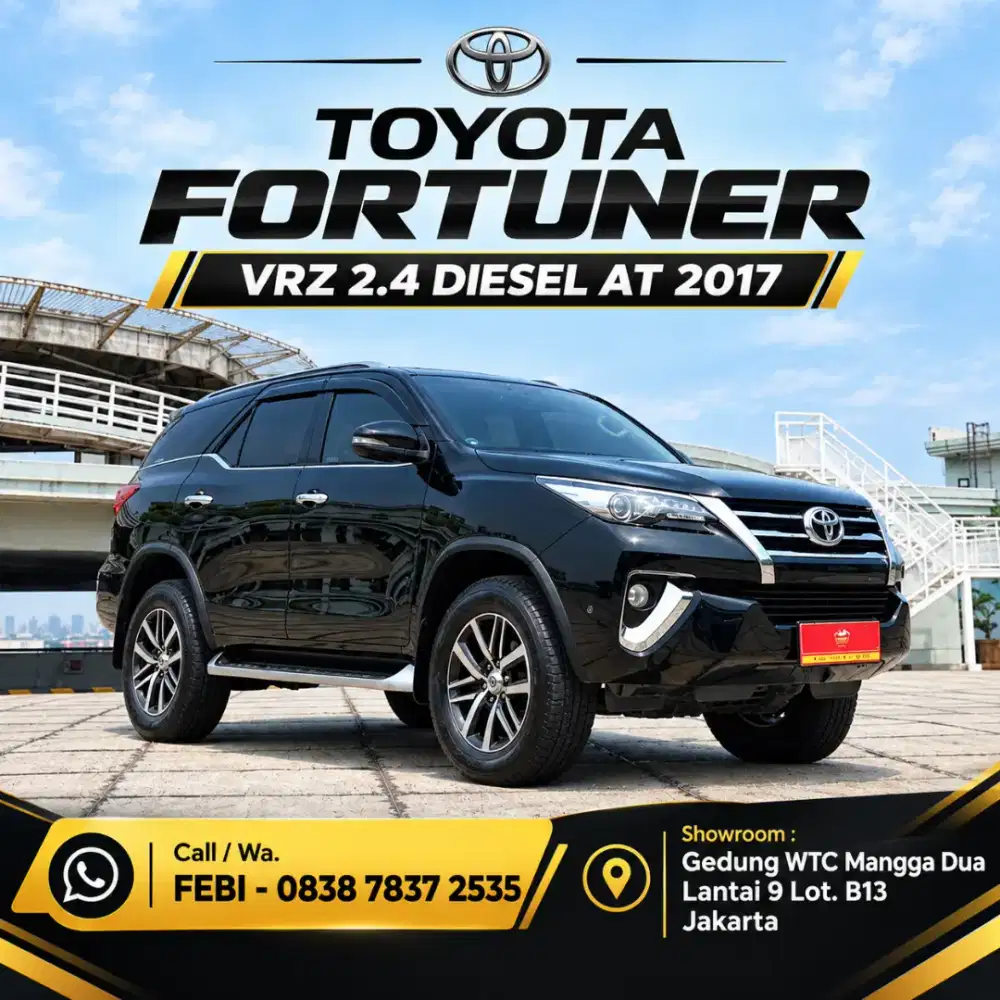 Toyota Fortuner VRZ 2.4 Diesel AT Matic 2017 Terawat