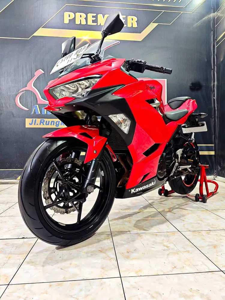 All New Ninja 250cc 2cilinder Merah Glossy Th 2020. Anugerah Motor