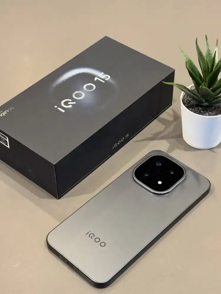 iQOO 15 ALPHA BLACK 16/512 Limitid Stok,Ready Di Erafone Sudirman