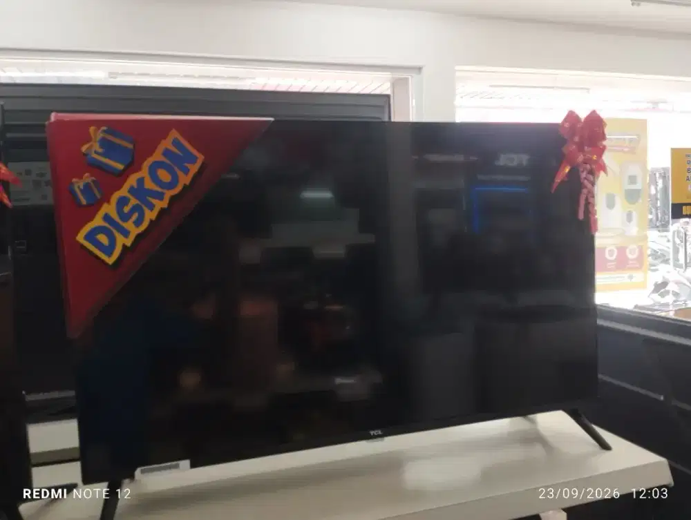TV TCL mulai dari 32 Inc, cash, cicilan, kartu kredit, bisa semua